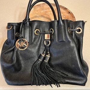 Michael Kors Camden Large Leather Satchel